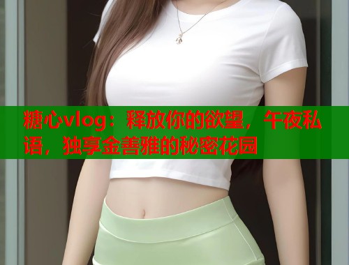 糖心vlog：释放你的欲望，午夜私语，独享金善雅的秘密花园