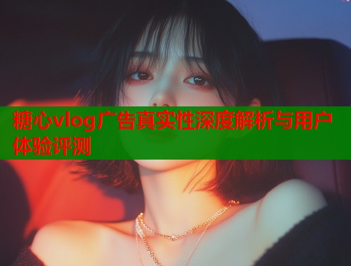 糖心vlog广告真实性深度解析与用户体验评测