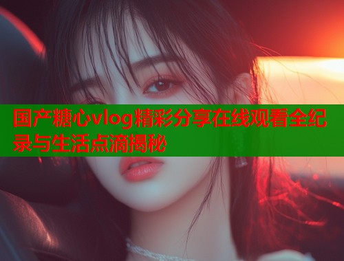 国产糖心vlog精彩分享在线观看全纪录与生活点滴揭秘