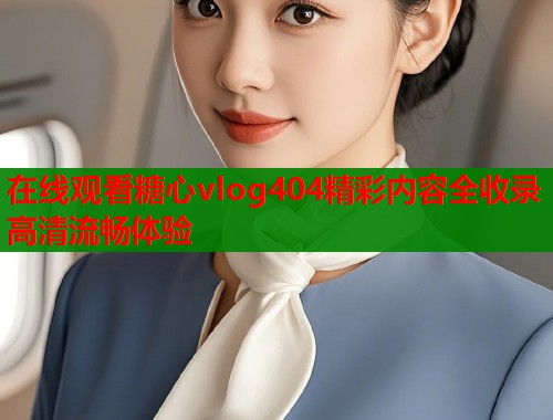 在线观看糖心vlog404精彩内容全收录高清流畅体验